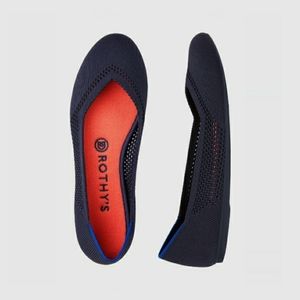 Rothy's Round Meritime Lattice Stitch Flats